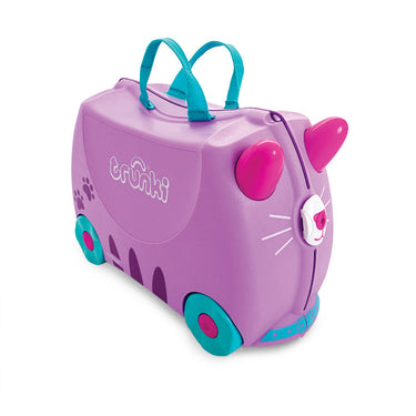 Ride-on kids suitcase - Cassie Candy Cat